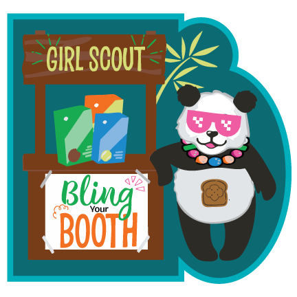 bling your booth patch